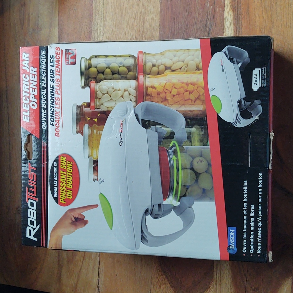 NEW Robotwist Electric Jar Opener - As Seen in TV Product - Picture 2 of 2